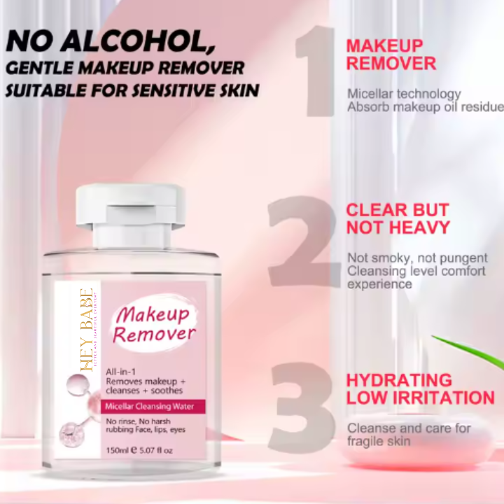 Remove Make-Up Easy w/Micellar Water